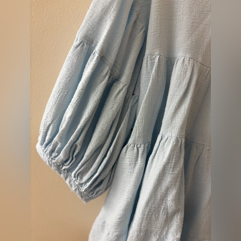 Free People Briana Tunic in Dew Shine- Like New - Size XS - Picture 5 of 6